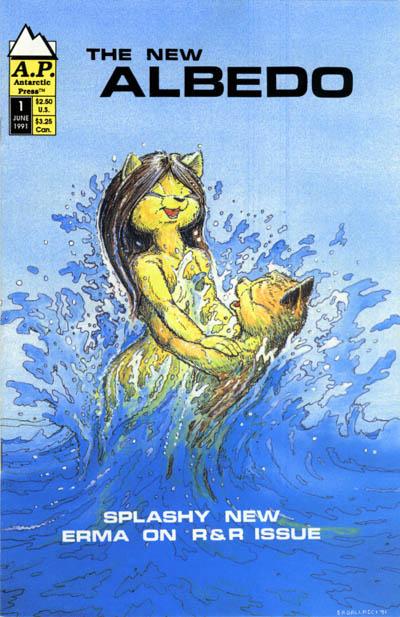 Cover for Albedo (Antarctic Press, 1991 series) #1