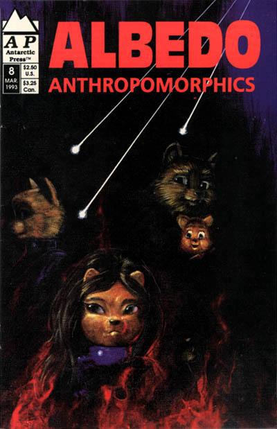Cover for Albedo (Antarctic Press, 1991 series) #8