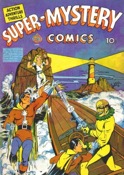 Cover for Super-Mystery Comics (Ace Magazines, 1940 series) #v2#1