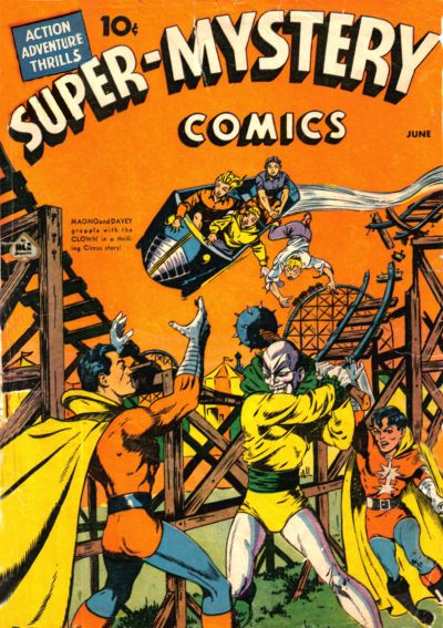 Cover for Super-Mystery Comics (Ace Magazines, 1940 series) #v2#2