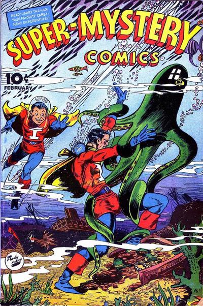 Cover for Super-Mystery Comics (Ace Magazines, 1940 series) #v5#4