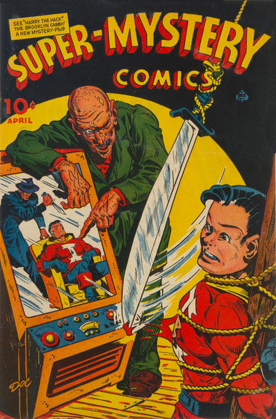 Cover for Super-Mystery Comics (Ace Magazines, 1940 series) #v5#5