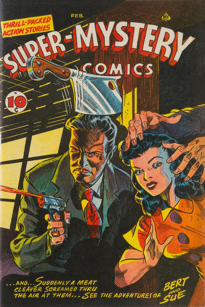 Cover for Super-Mystery Comics (Ace Magazines, 1940 series) #v6#4