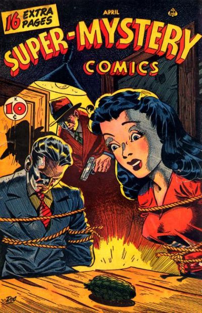 Cover for Super-Mystery Comics (Ace Magazines, 1940 series) #v6#5