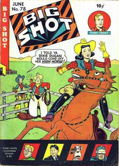 Cover for Big Shot (Columbia, 1943 series) #78