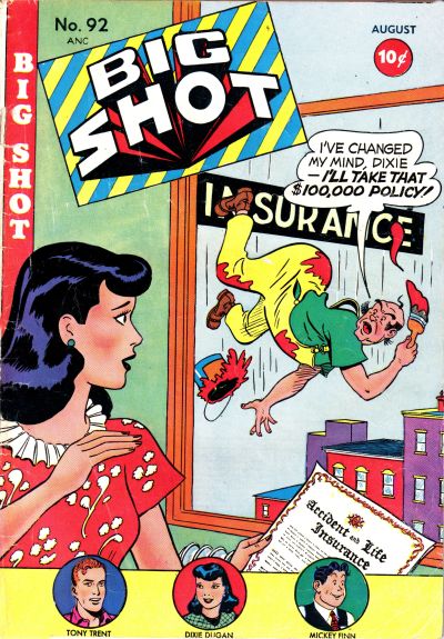 Cover for Big Shot (Columbia, 1943 series) #92