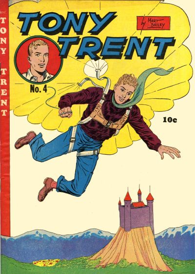 Cover for Tony Trent (Columbia, 1948 series) #4