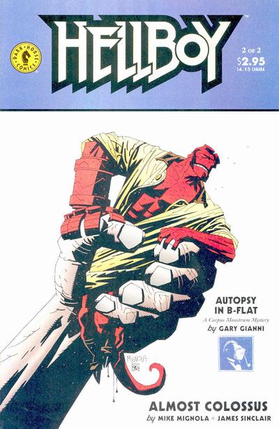 Cover for Hellboy: Almost Colossus (Dark Horse, 1997 series) #2