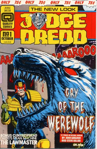 Cover for Judge Dredd (Quality Periodicals, 1986 series) #1 (36)