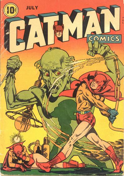 Cover for Cat-Man Comics (Temerson / Helnit / Continental, 1941 series) #v2#12 [25]