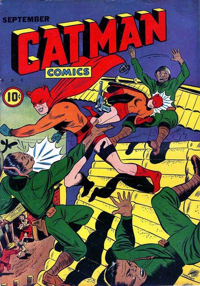 Cover for Cat-Man Comics (Temerson / Helnit / Continental, 1941 series) #v3#1 [26]