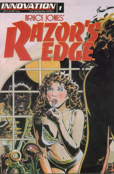 Cover for Bruce Jones's Razor's Edge (Innovation, 1993 series) #1