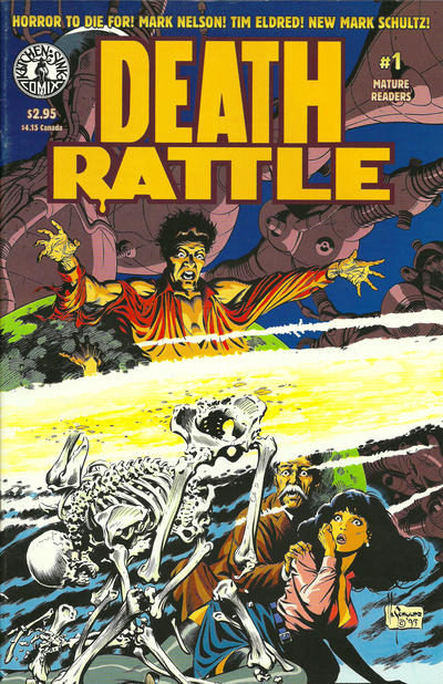 Cover for Death Rattle (Kitchen Sink Press, 1995 series) #1