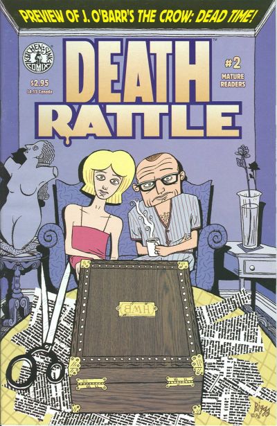 Cover for Death Rattle (Kitchen Sink Press, 1995 series) #2