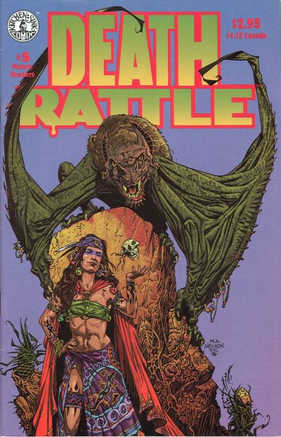 Cover for Death Rattle (Kitchen Sink Press, 1995 series) #5