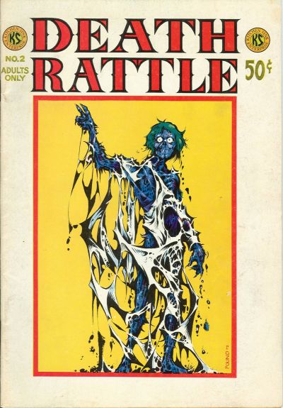Cover for Death Rattle (Kitchen Sink Press, 1972 series) #2
