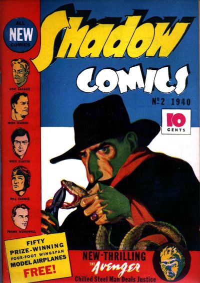 Cover for Shadow Comics (Street and Smith, 1940 series) #v1#2 [2]