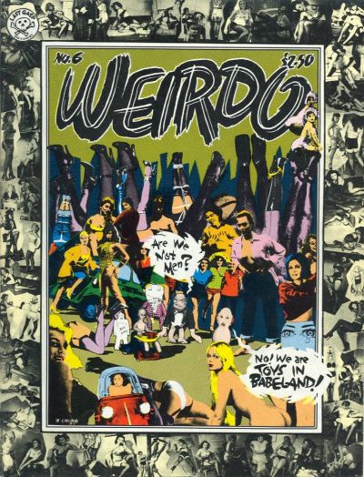 Cover for Weirdo (Last Gasp, 1981 series) #6 [First Printing]
