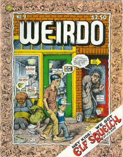 Cover for Weirdo (Last Gasp, 1981 series) #9 [First Printing]