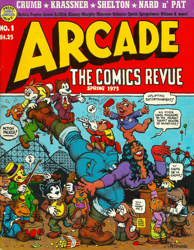 Cover for Arcade the Comics Revue (The Print Mint Inc, 1975 series) #1