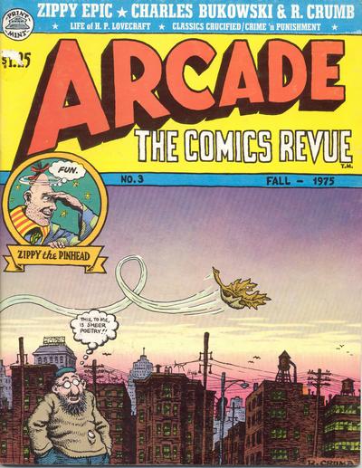 Cover for Arcade the Comics Revue (The Print Mint Inc, 1975 series) #3