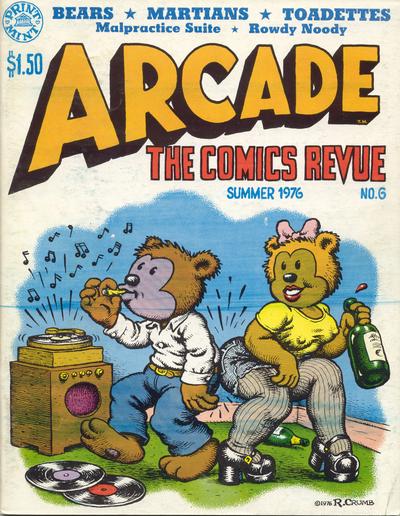 Cover for Arcade the Comics Revue (The Print Mint Inc, 1975 series) #6