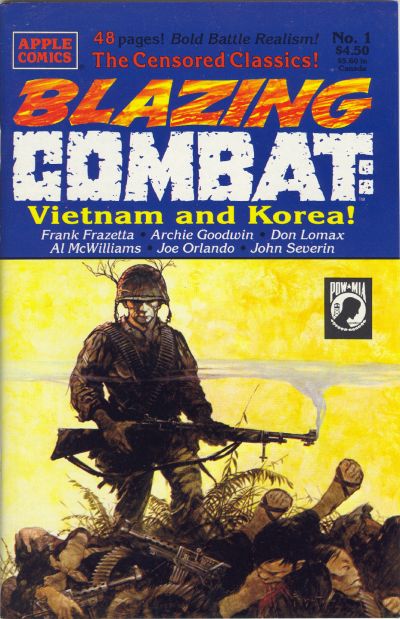 Cover for Blazing Combat: Vietnam and Korea (Apple Press, 1993 series) #1