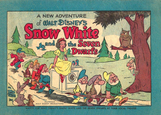Cover for Snow White and the Seven Dwarfs (Western, 1952 series) #[nn]