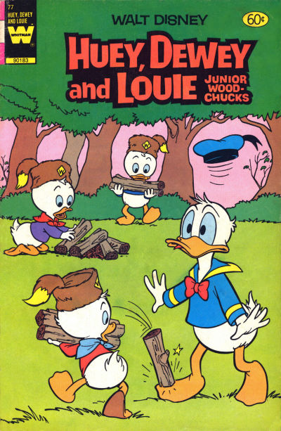 Cover for Walt Disney Huey, Dewey and Louie Junior Woodchucks (Western, 1966 series) #77
