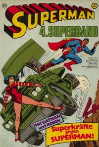 Cover for Superman Superband (Egmont Ehapa, 1973 series) #4