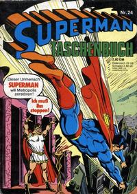 Cover Thumbnail for Superman Taschenbuch (Egmont Ehapa, 1976 series) #24