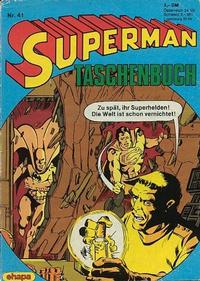 Cover Thumbnail for Superman Taschenbuch (Egmont Ehapa, 1976 series) #41
