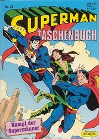 Cover Thumbnail for Superman Taschenbuch (Egmont Ehapa, 1976 series) #78