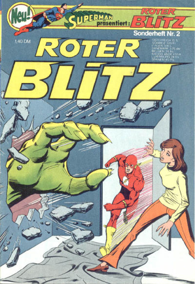 Cover for Roter Blitz (Egmont Ehapa, 1976 series) #2