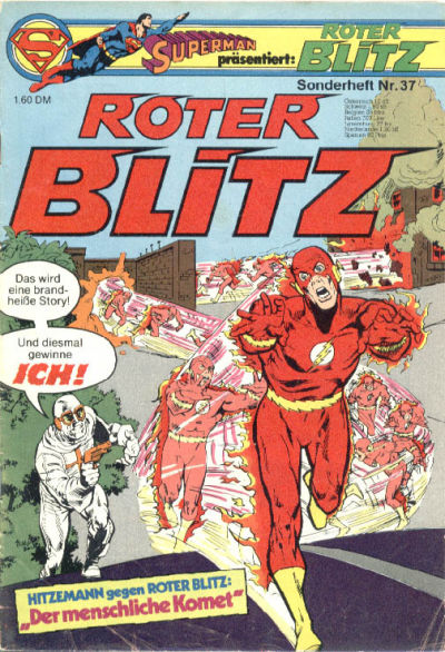 Cover for Roter Blitz (Egmont Ehapa, 1976 series) #37