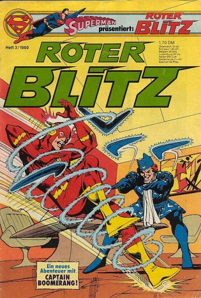 Cover for Roter Blitz (Egmont Ehapa, 1976 series) #3/1980