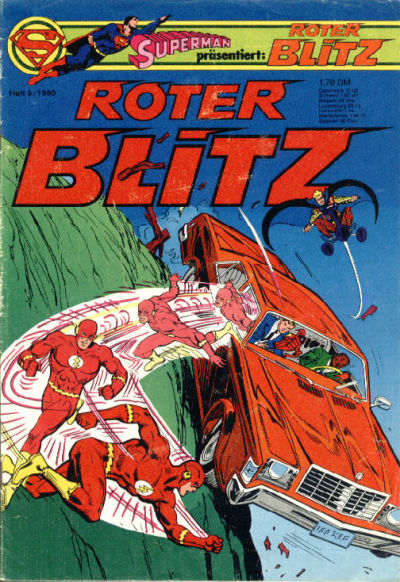 Cover for Roter Blitz (Egmont Ehapa, 1976 series) #9/1980