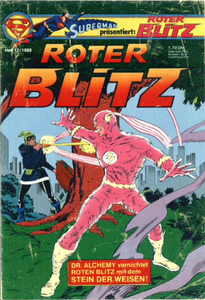 Cover for Roter Blitz (Egmont Ehapa, 1976 series) #12/1980