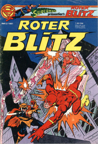 Cover for Roter Blitz (Egmont Ehapa, 1976 series) #2/1981