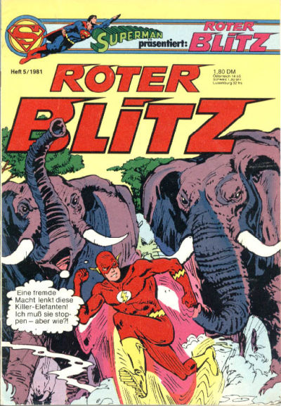 Cover for Roter Blitz (Egmont Ehapa, 1976 series) #5/1981