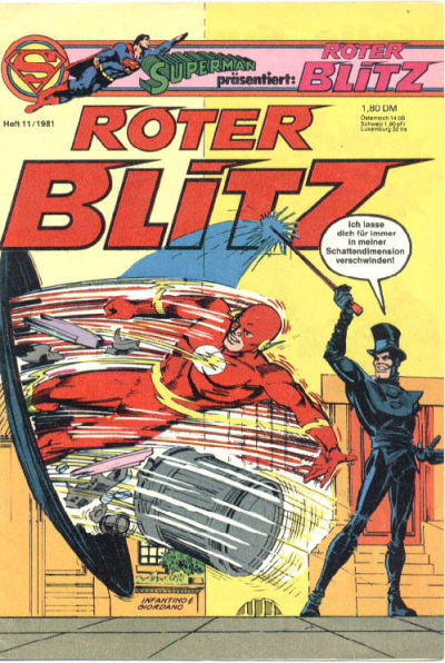 Cover for Roter Blitz (Egmont Ehapa, 1976 series) #11/1981