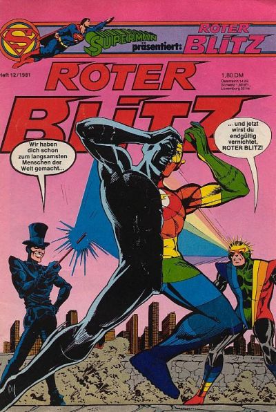 Cover for Roter Blitz (Egmont Ehapa, 1976 series) #12/1981