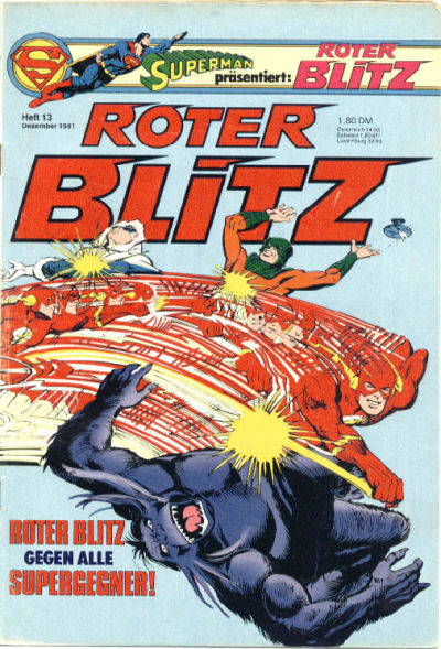Cover for Roter Blitz (Egmont Ehapa, 1976 series) #13/1981