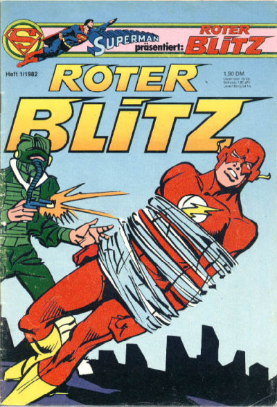Cover for Roter Blitz (Egmont Ehapa, 1976 series) #1/1982