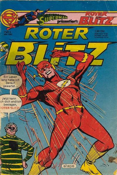 Cover for Roter Blitz (Egmont Ehapa, 1976 series) #5/1982