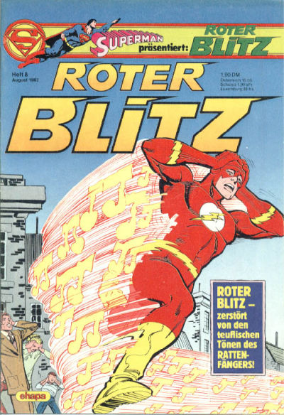 Cover for Roter Blitz (Egmont Ehapa, 1976 series) #8/1982