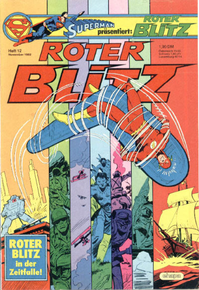 Cover for Roter Blitz (Egmont Ehapa, 1976 series) #12/1982