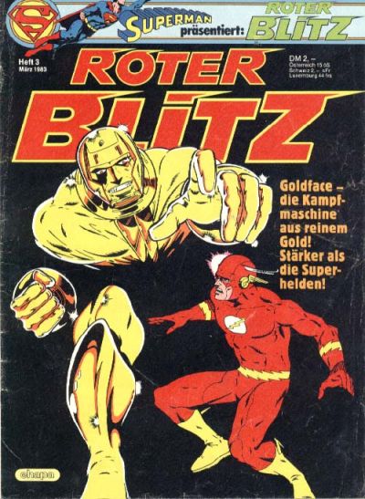 Cover for Roter Blitz (Egmont Ehapa, 1976 series) #3/1983