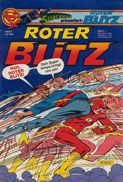 Cover for Roter Blitz (Egmont Ehapa, 1976 series) #7/1983