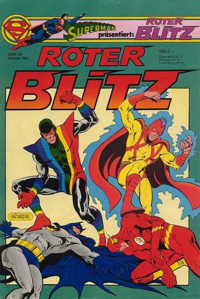 Cover for Roter Blitz (Egmont Ehapa, 1976 series) #10/1983